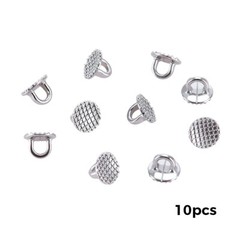 AZDENT Dental Orthodontic Lingual Buttons Bondable Round /Rectangular Base