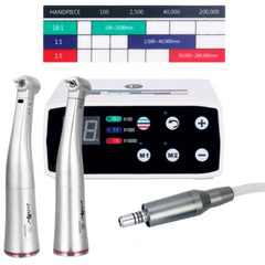 NSK Style Dental Brushless LED Electric Micro Motor/1:5 Increasing Handpiece US