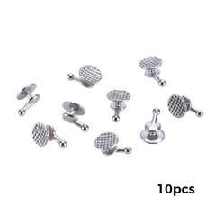 AZDENT Dental Orthodontic Lingual Buttons Bondable Round /Rectangular Base