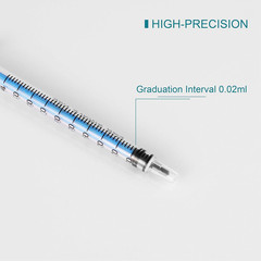 1Ml Plastic Syringe without Needle for Liquid – Measuring Syringes with Caps …