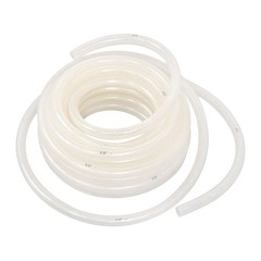 5/8″ ID x 7/8″ OD 50ft High Pressure Clear Braided PVC Hose, Heavy Duty Flexible