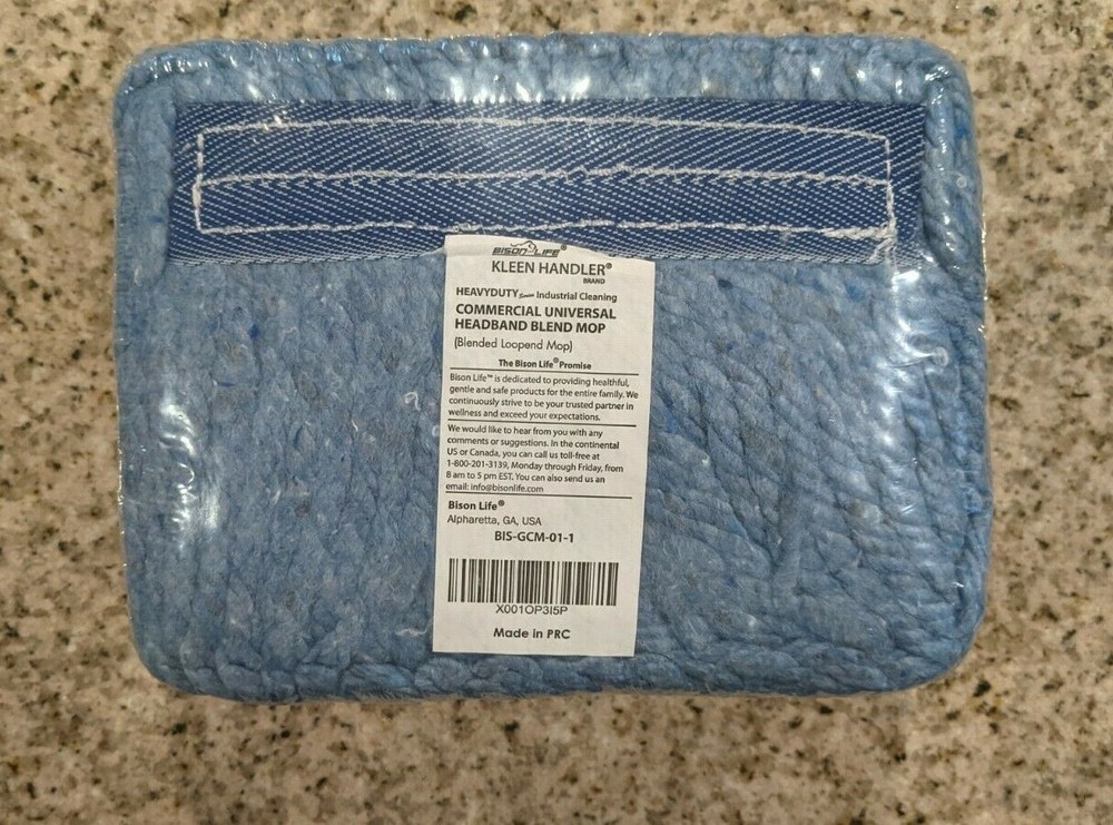 Bison Life Kleen Handler General Cleaning Mop Head – BIS-GCM-01-1 – Brand New