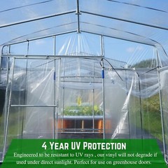Farm Plastic Supply West Coast – 12 Mil Clear Vinyl Sheeting – 5.5Ft Wide