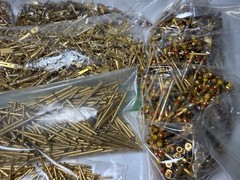 1100 Grams Of Gold-Plated Pin Contacts for Scrap Gold Recovery