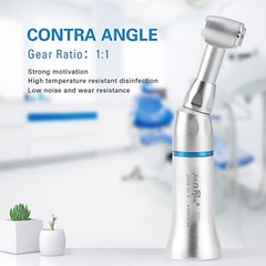 Joydental Dental Slow Low Speed Handpiece Contra Angle Push Button E-Type