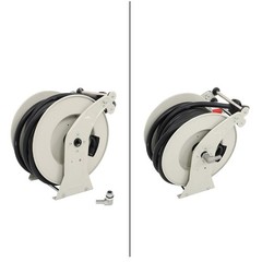 Diesel Hose Reel 3/4″ × 50′ Auto Refueling Nozzle Gun Fuel Hose Reel Retractable