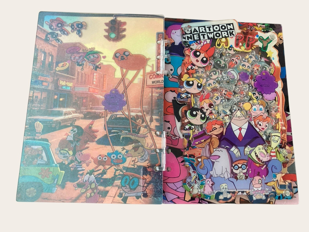 Cartoon Network Acrylic shaker notebook