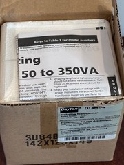 Dayton 4MTP4 Safety Isolating Transformer 100VA 0–277V to 24V Class 105