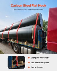 NEW HOT/ Winch Straps,4″ x 30′,6000 lbs Load Capacity,18000 lbs Breaking Streng