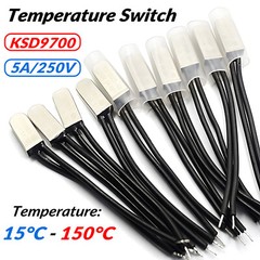 KSD9700 NO/NC Thermostat Temperature Thermal Control Switch Protectors Bimetal