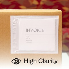 7″x10″ Plain Face Clear View Packing List Enclosed Envelopes Self Seal 1000 Pcs