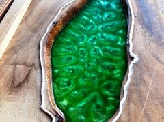 CRYSTAL CLEAR EPOXY RESIN 4 COMMERCIAL BAR TOP RIVER TABLE THICK COATING CASTING
