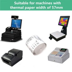 50-200 Rolls Case 2 1/4″ x 85′ Thermal Cash Register Credit Card Receipt Paper