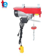 1320lb Electric Hoist w/14ft Corded Remote 110V Overhead Crane Winch Lift