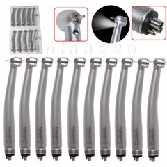 Dental Fiber Optic E-generator High-Speed LED 3-Way Spray Handpiece Torque 4HOLE