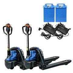 Multiple electric pallet trucks 4400 Lbs Power Pallet Truck 48″
