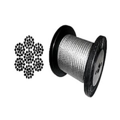 304 Stainless Steel Cable Wire Rope 3/8″ 7×19 – 50, 100, 150, 200, 250 ~ 1000 ft