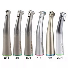 Dental 8:1 1:5 4:1 16:1 NO-LED/LED Fiber Optic Contra Angle Handpiece For NSK