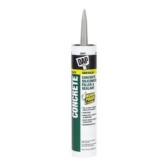 DAP Concrete Crack Filler Mortar Sealant 10.1oz Waterproof Weatherproof Caulk