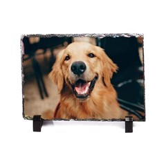 15 Pack 7.87″x11.8″ Sublimation Photo Slate Rock Plaque Blanks w/ Holder