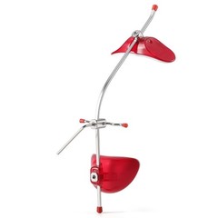 Dental Orthodontic Forward Reverse Pull Headgear Facial Mask Adjustable Red