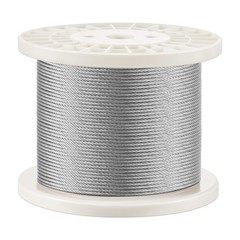 T316 Stainless Steel Cable 1/8″ 7×7 Steel Wire Rope 1000 ft Cable Railing