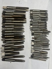 51 PCS H.w Co Tap Bit Flute Tapping Bits Press HS lot Tappers Tap As Listed