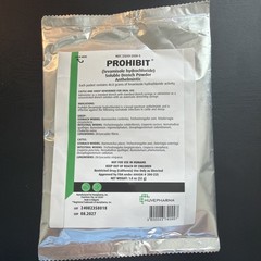 Prohibit Levamisole Soluble Drench Powder for Animals 52g Pack of 1 08/2027