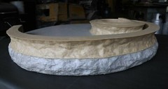 Stone Master Molds Chiseled Edge Concrete Countertop Edge Form Liner 10’x2.5″