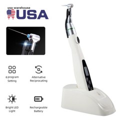 Dental 16:1 Endo Motor LED Contra Angle Root Canal / Endodontic Rotary Files dt