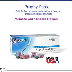 Dental Prophy Paste Up to 400 Prophylaxis Non Splatter Mark3 All types & Flavors