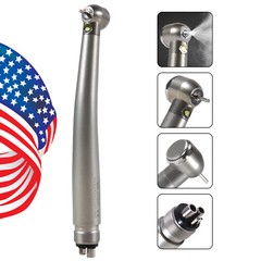 NSK Style Dental Fiber Optic LED E-generator High Speed Handpiece Turbine 4 HOLE