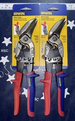 2 Packs IRWIN Offset Snip CUTS UP TO 18g STEEL or 23g Stainless 2073211 TWO PCS