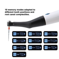 AZDENT Dental Brushless Endo Motor Cordless Reciprocating 6.3:1 Contra Angle