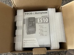TECO Westinghouse VFD Drive E510-403-H3-U, 3 HP, 460 Volts 3 Phase NEMA 1/IP20