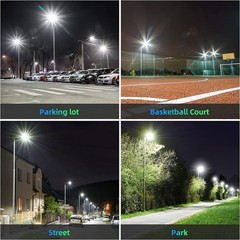 LED Stadium Lights 400W Commercial Shoebox Parking Lot Lighting AC100-277V IP65