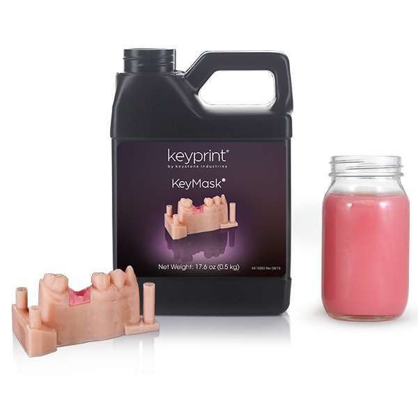 Keyprint KeyMask Laboratory 3D Printing Resin, 0.5kg Bottle