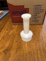 White Plastic Handle Stretch Wrap Dispenser ( Pack of 1 ) ( No Film Included )