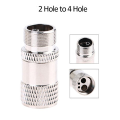 Dental High Fast Speed Handpiece Adapter (2 Holes to 4 Holes)
