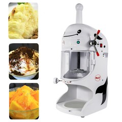 Ice Cub Shaved Ice Machine Commercial Ice Shaver Snow Cone Maker Premium 350W
