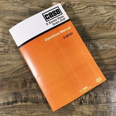 Case D Series Plain Grain Drill Operators Manual Planter Owners Book