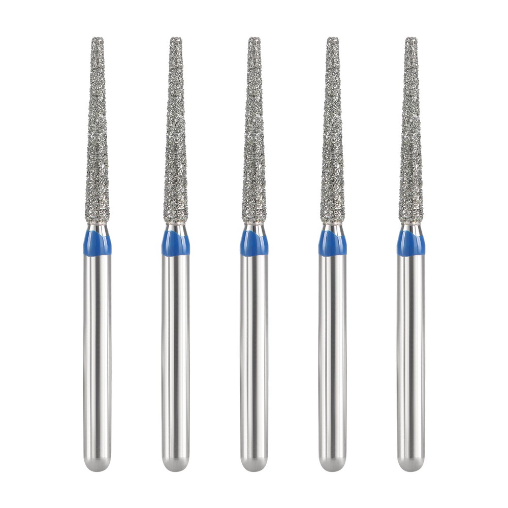 Dental Diamond Burs Flat End Taper FG Medium/Coarse Grit Friction Grip Burs