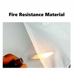 4 PACK FIRE BLANKET Fiberglass Hero 39”x39” Emergency Home Retardant Prepared