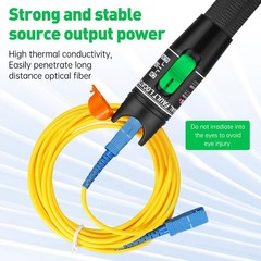 Visual Fault Locator Fiber Optic Tester VFL Fiber Optic Cable Tester Meter FC