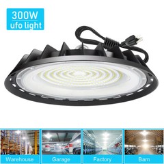 300W UFO Led High Bay Light 5000K Commercial Industrial Factory Warehouse Light