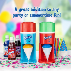New Kool-Aid Snow Cone Maker Electric Ice Shaver Machine Party Treats Portable