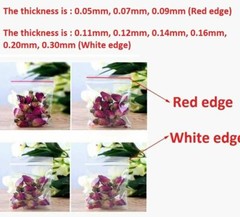 Clear PE Zip-lock Bags Plastic Grip Self Seal Resealable Food Grade Storage Bags