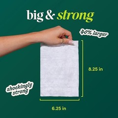 goodwipes Flushable Butt Wipes, Botanical Bliss Scented, 3 Pack, 150 Wipes Total