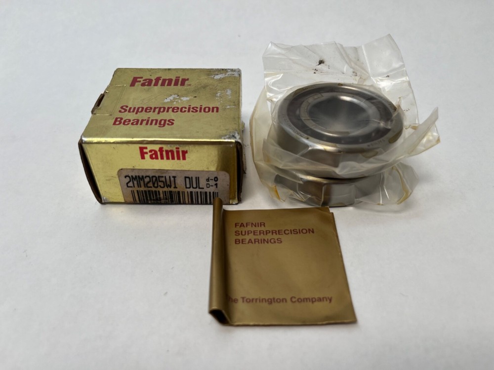 Fafnir 2MM205WI-DUL Bearing 7205-C 2MM-205-WI-DUL 25x52x15 mm 2 Pcs