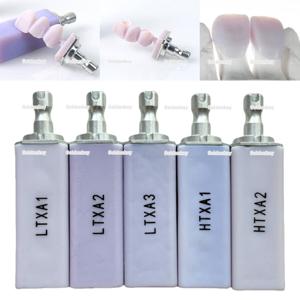Dental Glass Ceramic CAD CAM B40 Blocks CEREC Lithium Disilicate HT LT XA1/2/3